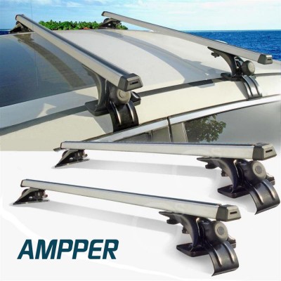 Ampper Aluminum Car Luggage Racks, Roof Rack Cross Bars (48", Set of 2)