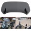 Ampper Motorcycle Adjustable Clip On Windshield Extension Spoiler Wind Deflector for Harley Suzuki Buell Aprilia Universal Motorcycle Windshield