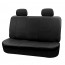 Ampper black Universal PU Leather Car Seat Covers For Car Truck SUV Van