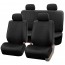 Ampper black Universal PU Leather Car Seat Covers For Car Truck SUV Van