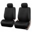 Ampper black Universal PU Leather Car Seat Covers For Car Truck SUV Van