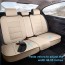 Ampper Universal PU Leather Car Seat Covers For Car Truck SUV Van Beige