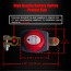 Ampper Top Post Battery Disconnect Switch 12V - 48V, Marine Battery Switch Disconnect Power Cut Shut Off for Car, RV and Boat (Negative, On/Off)
